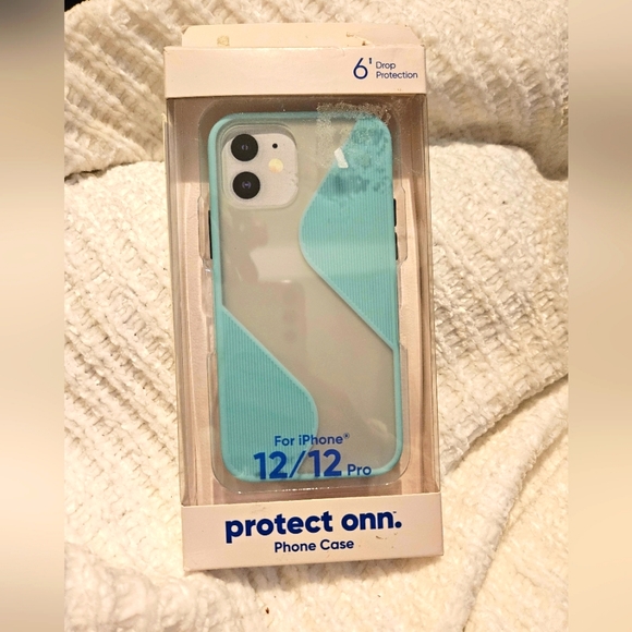 iPhone 12/12 Pro Phone Case by protect onn Drop Tested to 6 feet Antimicrobial - Picture 1 of 4